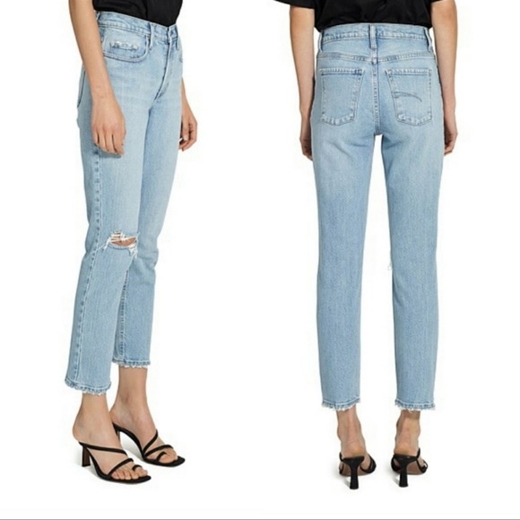 New- Nobody Denim True Jean High Rise Relaxed Skinny Ankle Jeans Size 30